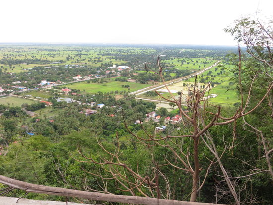 Super Ausblick von ganz oben, also hochlaufen lohnt sich!