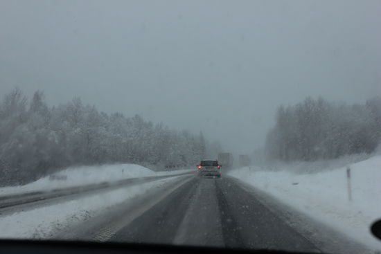 Immer winterlicher werdende Landschaft!