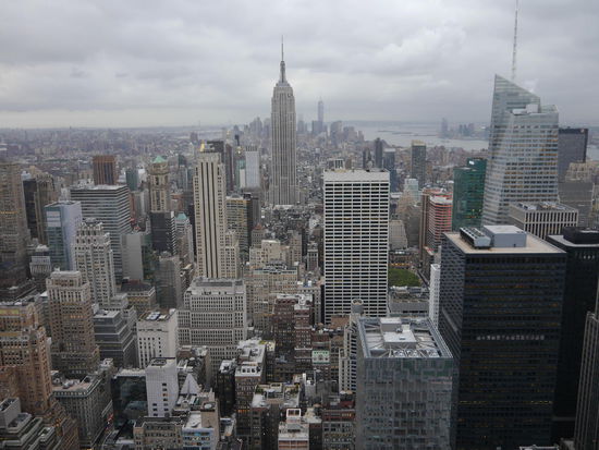 Skyline vom Rockefeller Center