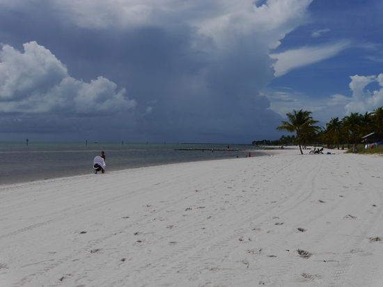 Strand von Key West.