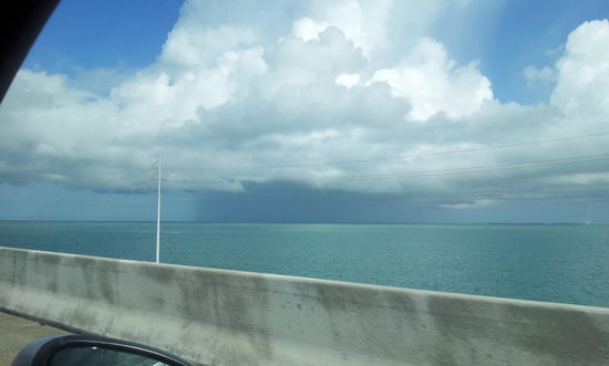 Ein Regenguss gab es immer wieder mal.