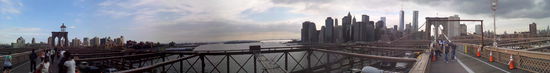 180° - Bild von der Brooklyn Bridge