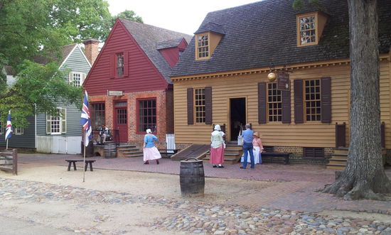 Colonial Williamsburg und seine Einwohner