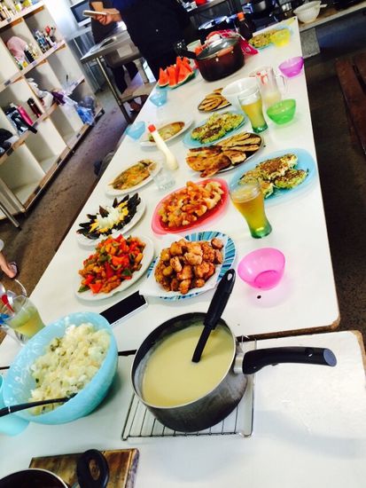 Essen aus Taiwan, Korea, Japan und Germany 