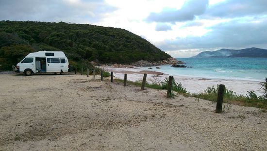 Unser Schlafplatz (einer von vielen)