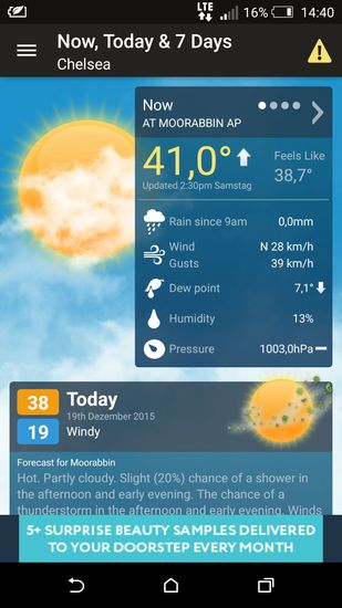 Bei 41 Grad macht man nicht mehr viel, außer am Strand zu liegen und ins Meer zu gehen. 