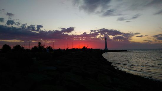 Sunset St. Kilda Beach