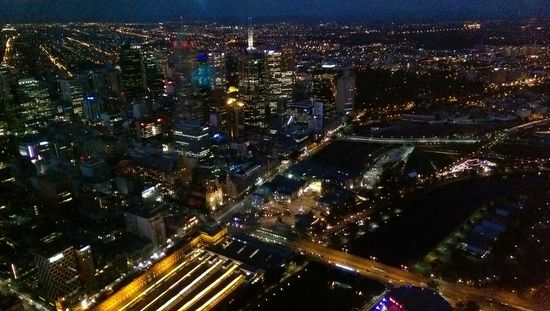 Eureka Skydeck bei Nacht