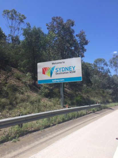 "Welcome to Sydney"