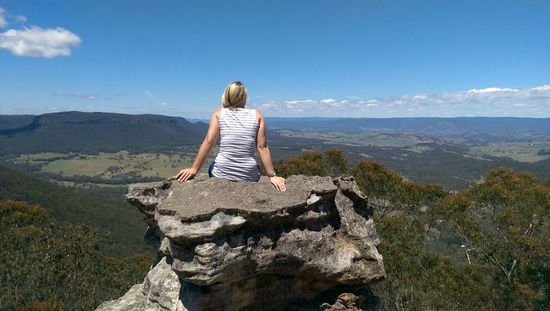 Lookout bei den Blue Mountains