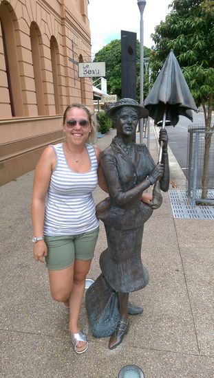 Maryborough - Mary Poppins Wahrzeichen