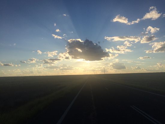 Outback - Sonnenuntergang