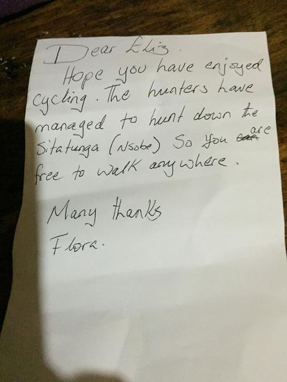 Die Jagd ist vorbei.