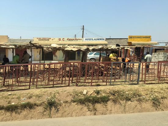 Kabwe, Metallprodukte