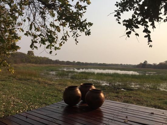 NanzhilaLodge, Blick von der Terrasse