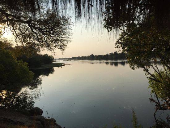 Mayukuyukucamp mit Blick auf den Kafue