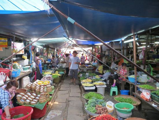 Mae Klong Railway-Market