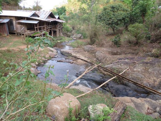 Unsere Hütte im Karen-Dorf