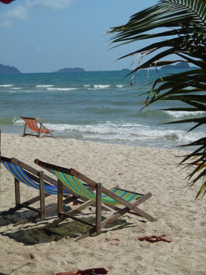 Entspannter Tag am Strand