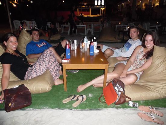 Bar "Sun &amp; Soul" am White Sand Beach