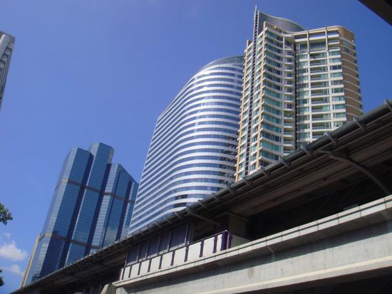 In den Straßen von Bangkok