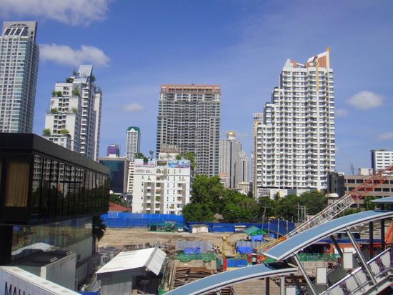 In den Straßen von Bangkok