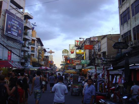 Trubel auf der Khao San Road
