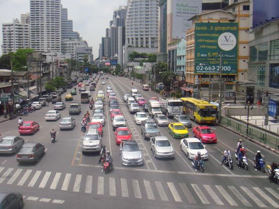 Typisch Bangkok - loving it!