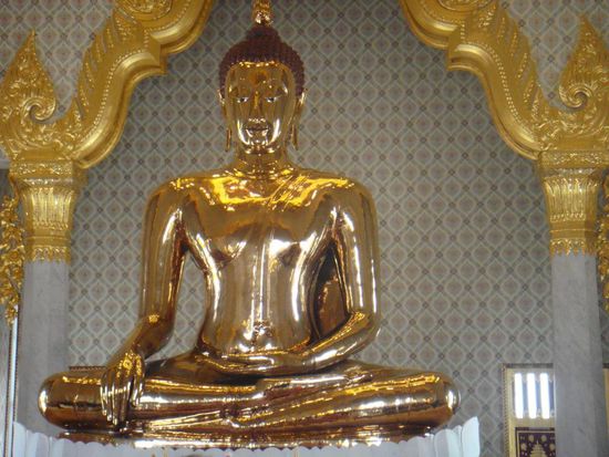 Goldener Buddha im Wat Traimit