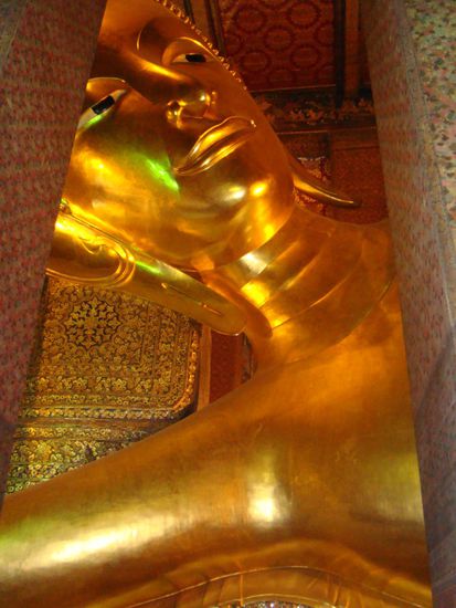 46 m langer liegender Buddha im Wat Pho