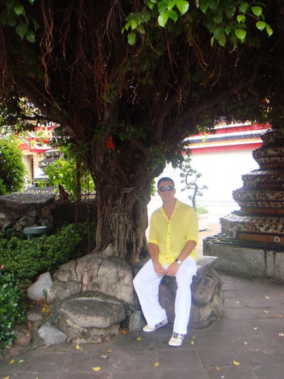 Kurze Pause im Schatten 