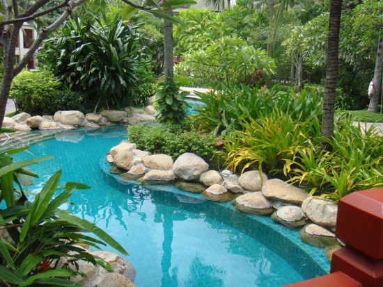 Poolanlage im Hyatt Regency Hua Hin