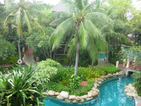 Poolanlage im Hyatt Regency Hua Hin