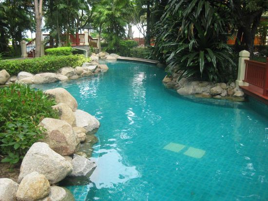 Poolanlage im Hyatt Regency Hua Hin