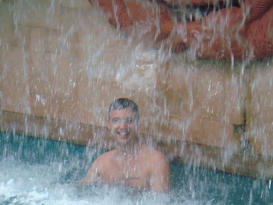 Wir genossen den Tag in der wunderschönen Poolanlage