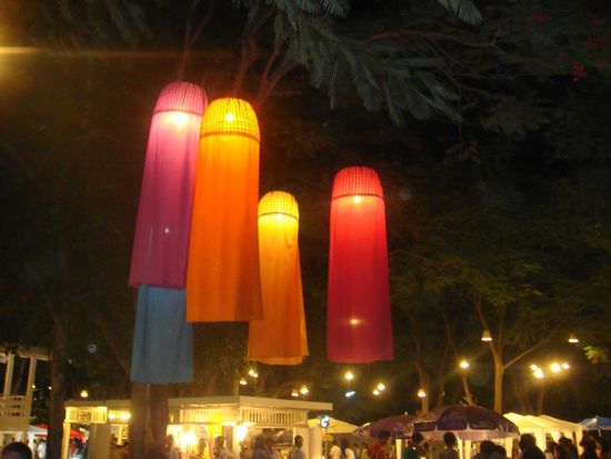 Schöne Deko auf dem Cicada Markt...