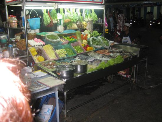 Nachtmarkt in Hua Hin