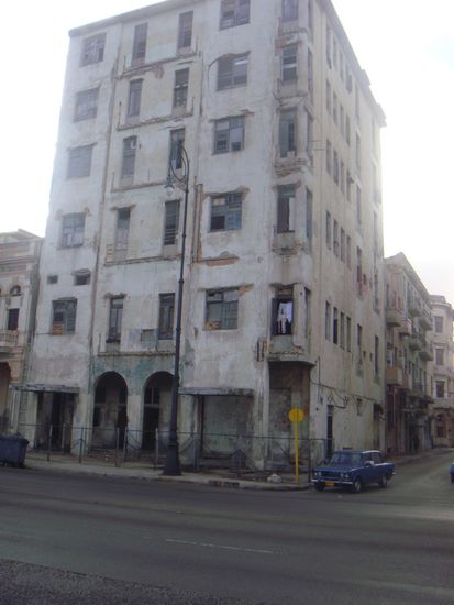 Einsturzgefährdete Häuser...