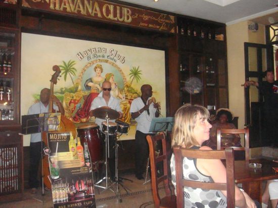 In der Bar des Havana Club Rum Museums
