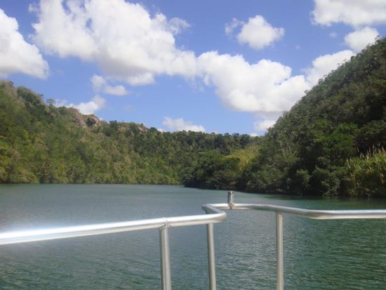 Fahrt durch die Mangrovenwälder