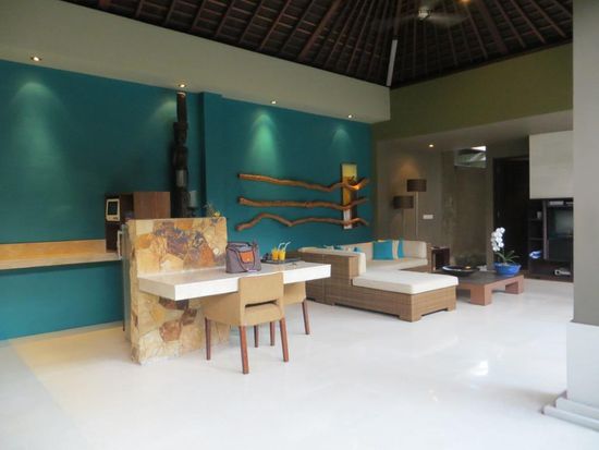 Unsere Poolvilla im Ahimsa Beach Jimbaran