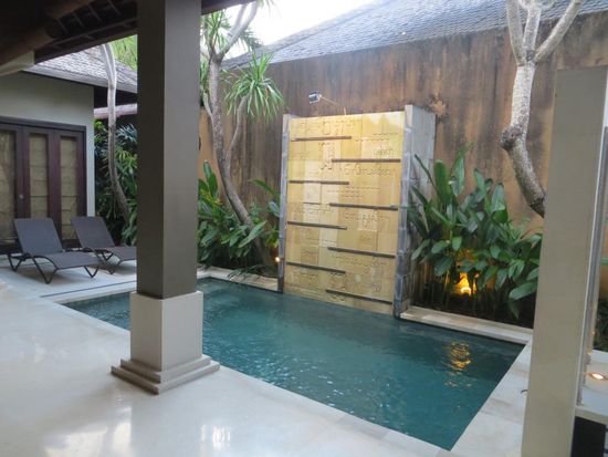 Unsere Poolvilla im Ahimsa Beach Jimbaran