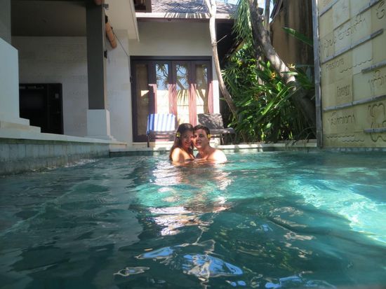 Abschied von unserer Pool-Villa 