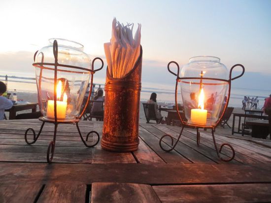 Letzter Abend am Strand