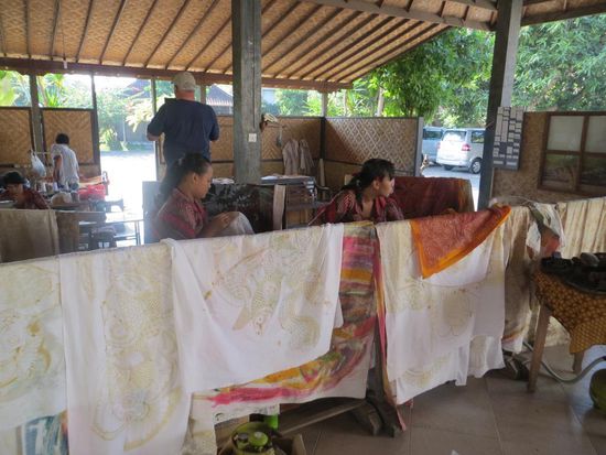 Batik-Werkstatt in Batubulan