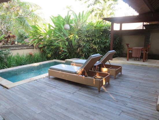 Unsere Poolvilla im Ubud Village Resort