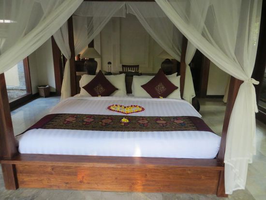 Unsere Poolvilla im Ubud Village Resort