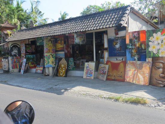 Galerie am Straßenrand