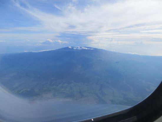 Auf dem Flug nach Flores
