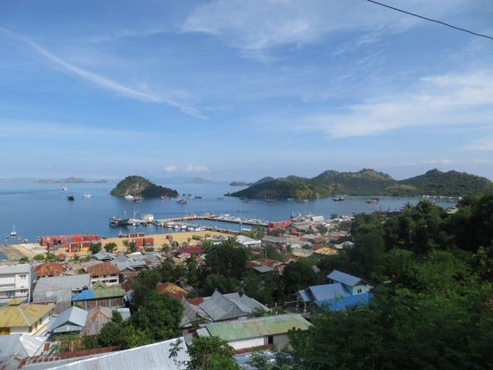 Blick auf Labuan Bajo